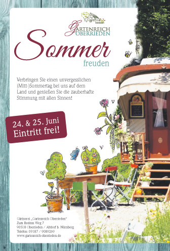 Anzeige für Gartenreich Oberrieden