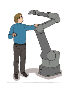 Illustration für auchkomm: Partner für die Industrie