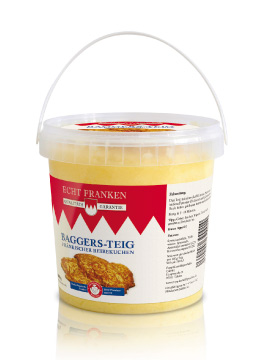 Verpackung für ein Kartoffelprodukt Echt Franken