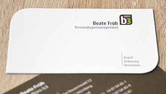 Visitenkarte für Büro B3