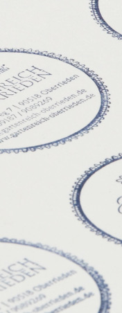 Stempel für Gartenreich Oberrieden