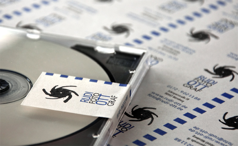 Label für CD-Hüllen für Rudi Ott