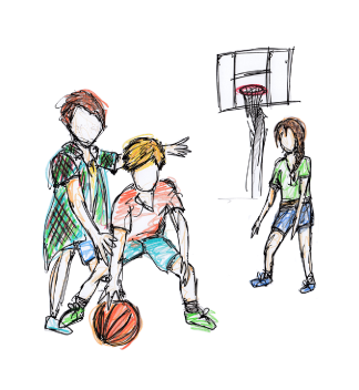 Illustration: Basketball
